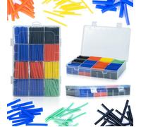Rosfix Jeu de gaines thermorétractables 580 pcs. dans l'organisateur
