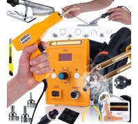 Rosfix Kit 858D – Station de Soudage à Air Chaud, Fer à Souder, Machine à Souder le Plastique, 200 Pinces | 700 W, 100 – 500 °C, LED, Protection ESD