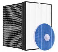 Rosfix Kit de rechange HEPA13 humidificateur à charbon actif compatible avec Philips AC2729