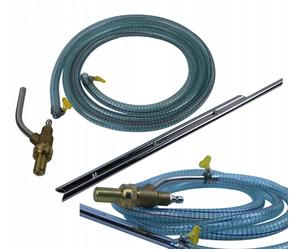 Rosfix Kit de Sablage 250 bar – Pièce de Rechange pour Nettoyeurs Haute Pression Kärcher K5 – K7 | Tuyau de 3 m, Raccord à Baïonnette