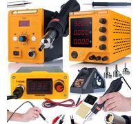 Rosfix Kit de Service Électronique ProTech Trio v1 (Station à Air Chaud, Station de Soudage T12, Alimentation)