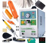 Rosfix Kit de Soudage Par Points Sunkko 709AD+ – 3,2 kW, 220 V, 30 – 800 A, Station de Soudage, Stylo HB-70B | Pour Batteries