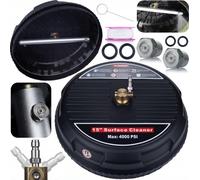 Rosfix Kit T-Racer Nettoyeur de Surfaces 15" + Lance Droite 34 cm + Adaptateur – Compatible avec les Nettoyeurs Haute Pression Kärcher K2 – K7