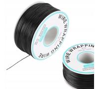Rosfix Kynar Draht 0,25mm AWG30 200m Noir Niederspannungsleitung