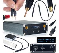 Rosfix Machine de Soudage Par Points SM65A pour Cellules avec Écran Silver Meteor 650A