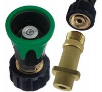 Rosfix Mini lance de pulvérisation M22 25° adaptateur baïonnette compatible avec Karcher K2 K7