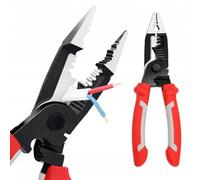 Rosfix Pince multifonction pour électricien - 215 mm - 9 en 1 - Cr-V - 290 g - Longueur de la poignée : 105 mm