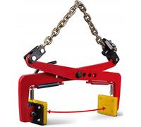 Rosfix Pince pour bordures LiftGrip ProClamp 1125 – Capacité de levage : 1 125 kg | Plage de serrage : 42–97 cm | Embouts antidérapants en caoutchouc