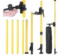 Rosfix Set Trépied Télescopique 420cm Aluminium Modulable Filetages 1/4"