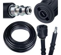 Rallonge de tuyau haute pression - Army 110 - 10 m - Quick Connect (QC) Lavor - Tresse nylon & PVC résistant