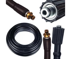 Rosfix Tuyau Haute Pression 10m M22 Compatible avec Kärcher K2 K3 K4 K5 K6