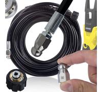Rosfix Tuyau Haute Pression – Longueur: 40 m, Raccord M22 | Pression Max.: 200 bar, Température: 60 °C | Compatible Kärcher K2-K7