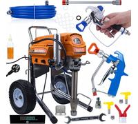 Rosfix Zestaw Agregat malarsko-szpachlarski Rosfix Tornado Pro RTR5 UltraSpray 2200W 22MPA 6,5L/min + Pistolet malarsko-szpachlarski Black Spray BS500