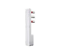 ROSI RS98118 Emilia Flat Fiche ultra plate 16 A blanche, Blanc, 16A-Spina Grande