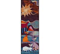 Rosina wachtmeister tapis de sol, multicolore, 60 x 180 cm