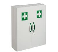 Rossignol Armoire à pharmacie CLINIX avec 2 portes et fermeture magnétique / verrouillage à clé