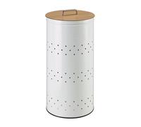 ROSSIGNOL Panier à linge, Panier de rangment, Panière, Capacité 45L, Fabrication française, Couvercle avec poignée, Idéal pour salle de bains, chambre ou buanderie LINAK