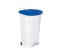 Rossignol Poubelle à pédale Boogy 90 litres - Couvercle Bleu
