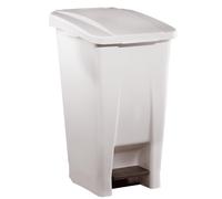 Rossignol Poubelle à pédale Mobily 60 L - Couvercle Blanc