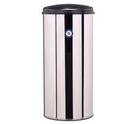 ROSSIGNOL Poubelle cuisine 45L à ouverture par pression fabriquée en France | Poubelle cuisine 45L avec ouverture par simple pression. Fabriquée en France, support sac pratique et design moderne.