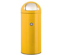ROSSIGNOL Poubelle de cuisine 45L Fabrication française Poubelle avec couvercle à trappe Seau intérieur avec anse VINTAGE