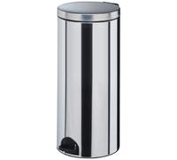Rossignol Poubelle à pédale Élora 90234 30 l inox brillant