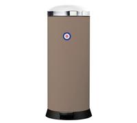 ROSSIGNOL Poubelle de cuisine, Poubelle 30L, Poubelle à pédale, Fabrication française, Fermeture silencieuse, Seau intérieur amovible avec anse, BOMBA