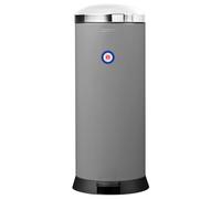 ROSSIGNOL Poubelle de cuisine, Poubelle 30L, Poubelle à pédale, Fabrication française, Fermeture silencieuse, Seau intérieur amovible avec anse, BOMBA