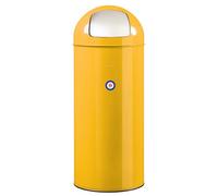ROSSIGNOL Poubelle de cuisine, Poubelle 45L, Poubelle push, Fabrication française, Poubelle avec couvercle à trappe, Seau intérieur amovible avec anse VINTAGE