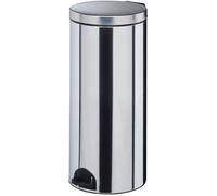 ROSSIGNOL - Poubelle Elora 30l inox brillant