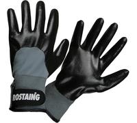 Rostaing CARPRO/IT11 CARPRO Gants spécial carrelage étanche paume et doigt, Orange/noir, 11