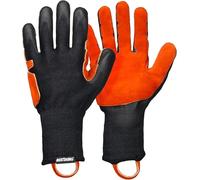 ROSTAING Gants STRONGER - Paire de Gants Gros Travaux Intensifs et Coupants - Excellent grip en Milieu Huileux et Humide - Renfort Cuir en Paume - Résistant à la Coupure et à la Perforation