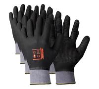 ROSTAING MAXIPRO - Gants de Manutention et de Protection pour Travaux en Milieu Humide et/ou Gras (Lot de 4)