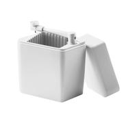 Rosti Boîte à fromage Classic avec coupe-fromage 16.5x10x19 cm Blanc