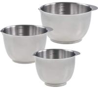 Rosti Bol en acier inoxydable Bol de cuisson Bol Margrethe 3 pièces 1,5/2,0/3,0 litres