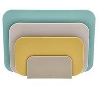 Rosti Planche à découper Choptima. set de 3 pièces et support Ocean