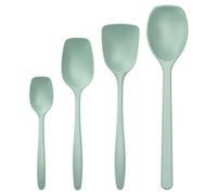Rosti Classic 4-Piece Cooking Spoon Set - High Quality Kitchen Utensil Set, Incl. 3 Cooking Spoons and 1 Baking Spoon, Heat-resistant, Shatterproof, Dishwasher-safe, Plastic, Nordic Green
