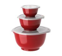 Rosti Ensemble de bols Margrethe. lot de 3 Rouge