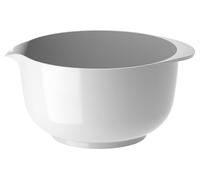 Rosti Margrethe Bol à mélanger 4 litres, Bol incassable, Bol à pâtisserie, Bol à pâte levée avec une bonne poignée, en plastique recyclable, blanc