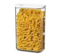 Rosti Mepal Modula boîte de rangement 2000 ml - rectangulaire jaune, couvercle transparent, empilable