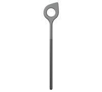 Rosti NEW Optima Cuillère à mélanger avec trou 31 x 5,5 x 1 cm Noir