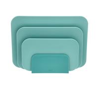 Rosti Planche à découper Choptima. set de 3 pièces et support Nordic green