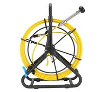 Rosvola Caméra d'égout 50M, Caméra Endoscopique 18 Mm 1080P avec écran de 5 Pouces, d'inspection Serpent de Tuyau à Nivellement Automatique étanche IP68 avec 6 Lumières LED et Carte Mémoire de 32 Go