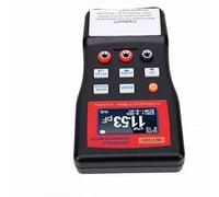 Rosvola Compteur D'inductance de capacité 1pF-100mF 1uH-100H Testeur de Condensateur Portable Compteur D'inductance de capacité Numérique avec Plage Manuelle Automatique 128x64 LCD pour