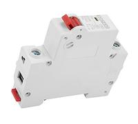 Rosvola Disjoncteur Miniature DZ47-63Z-1P 40A DC pour la Protection contre les Surcharges et les Courts-circuits dans les Systèmes D'énergie Solaire, Conception en Plastique Compacte