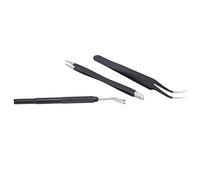Rosvola Ensemble D'outils Anti-Tiques en Acier Inoxydable, pour Chiens, Chats et Humains, Durables et étanches, Kit D'élimination des Tiques 3 Pièces