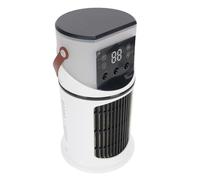 Rosvola Humidificateur de Refroidisseur d'air Portable, Ventilateur Refroidi à l'eau, Refroidisseur d'air par évaporation avec Technologie Nano Mist, Réservoirs de Grande capacité, Lumière