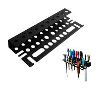 ROSYLEVE Organisateur d'outils Assemblé Mural 40cm porte-outil Mural d'outil Métallique d'outils de Roulement pour Tournevis, clé, Support de Marteau, outil à main pour atelier, hangar, gara
