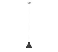 Rotaliana Luxy H5 Pendelleuchte, câble blanc, abat-jour noir brillant
