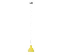 Rotaliana Luxy H5 Pendelleuchte, câble noir, abat-jour jaune brillant